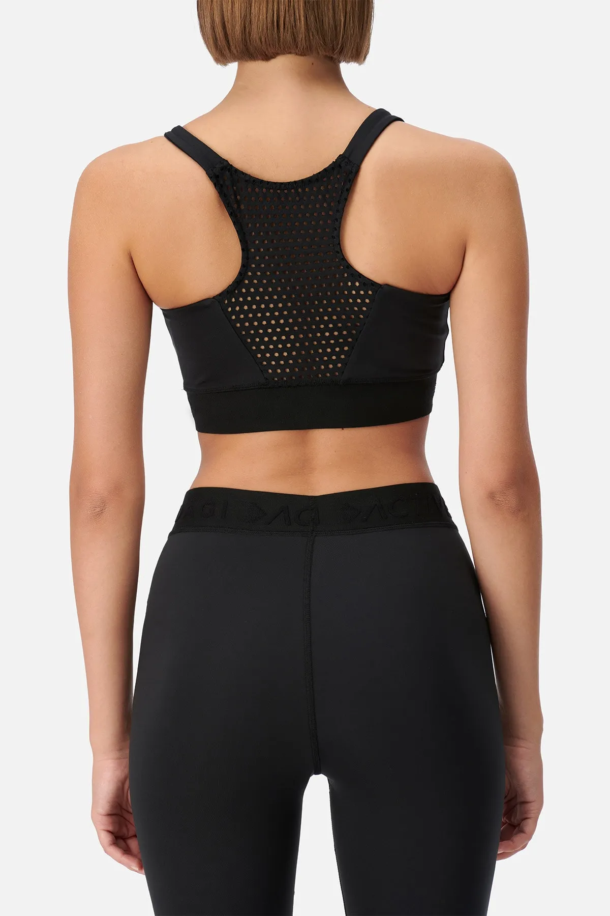 Dagi  Schwarzer Sport-BH