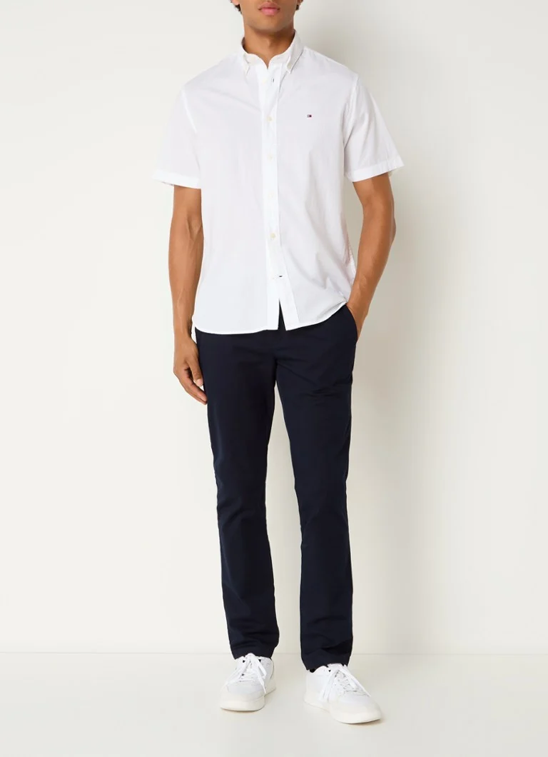 Tommy Hilfiger Flex košulja regularnog kroja s vezom logotipa