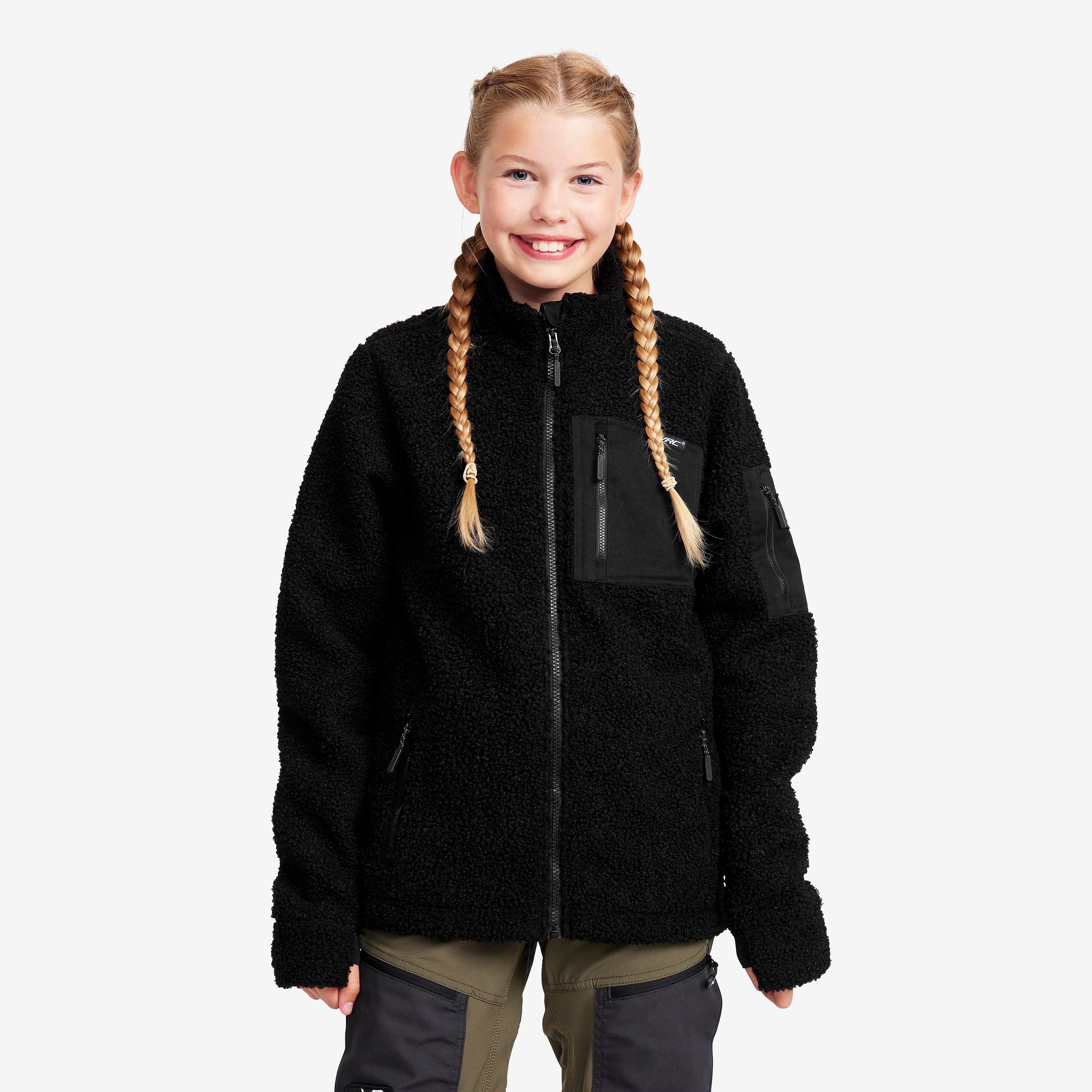 Bigfoot Pile Fleece Teens Jetblack