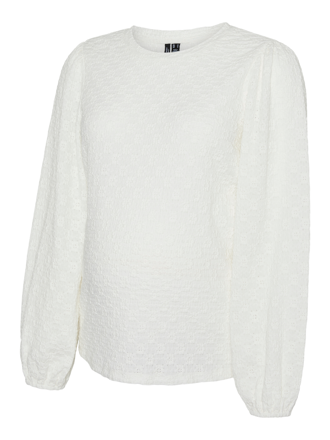 Normal geschnitten Rundhals Top