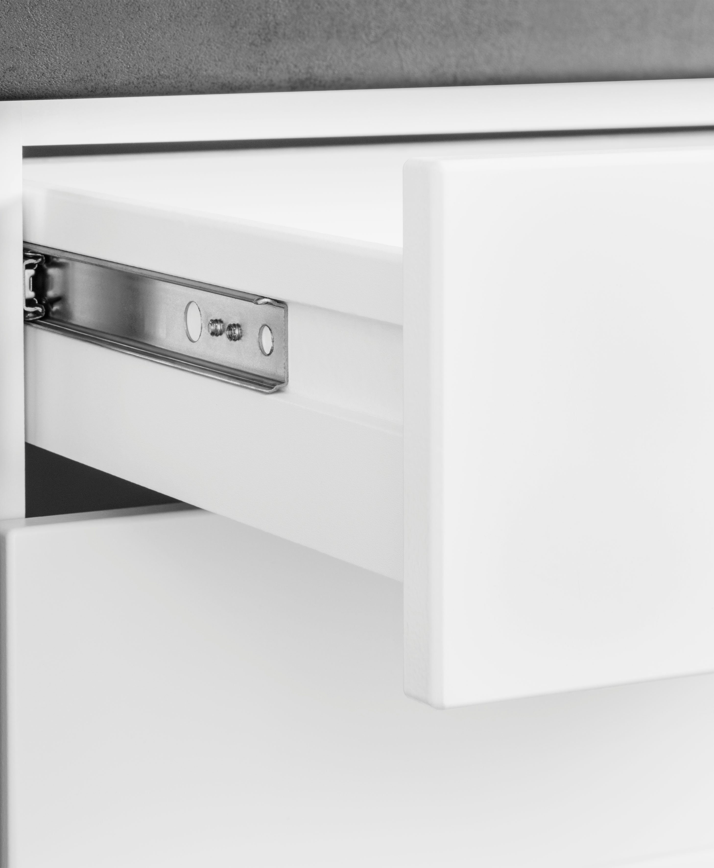 HELD MÖBEL Küche Luhe, 240 cm breit, wahlweise mit oder ohne E-Geräten, gefräste MDF-Fronten