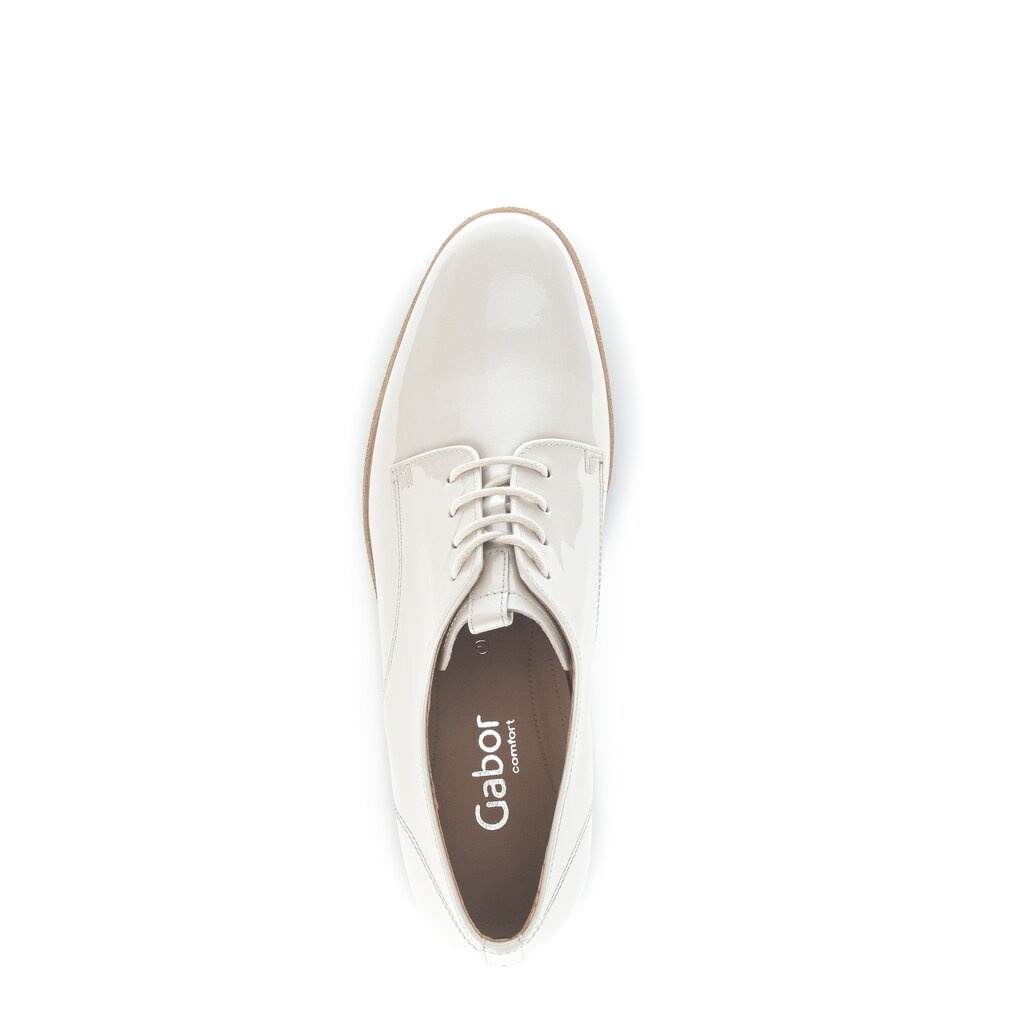 Gabor comfort Schnürschuh beige