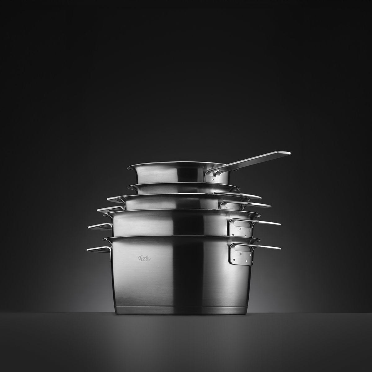 Phi Collection Hoher Kochtopf mit Glasdeckel