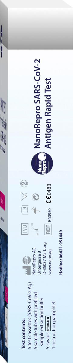 SARS-CoV-2 Antigen Schnelltest, 5 St