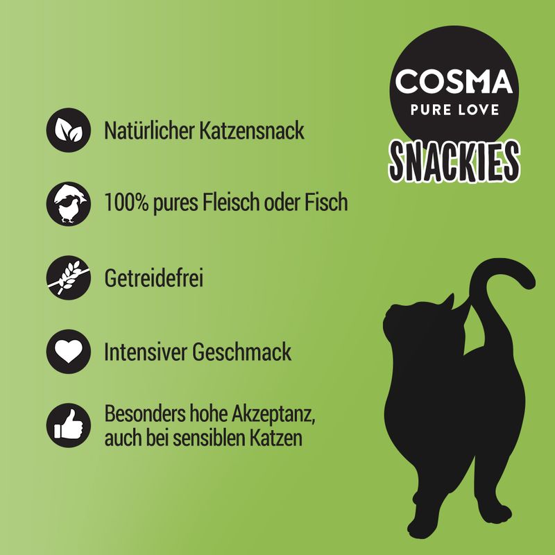 Sparpaket Cosma Snackies zu TOP-Preisen