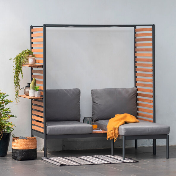 Balkonlounge, 2-Sitzer