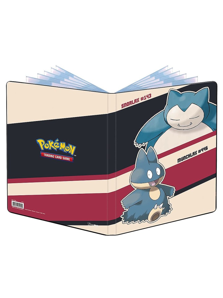 Pokémon Sammel-Album A4 für 180 Karten | Relaxo & Mampfaxo | Pokemon günstig kaufen onesize