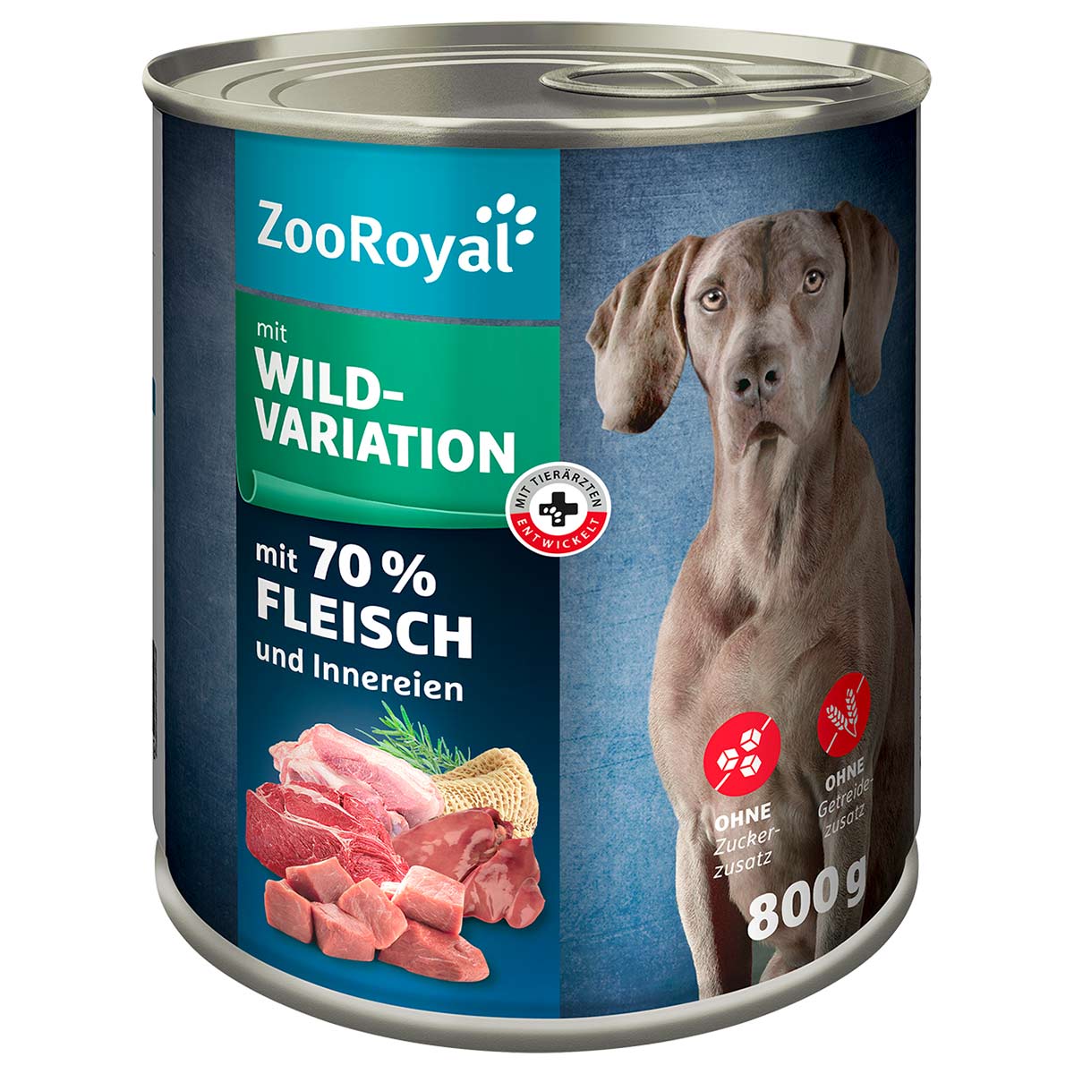 ZooRoyal Hunde-Nassfutter mit Wildvariation kaufen