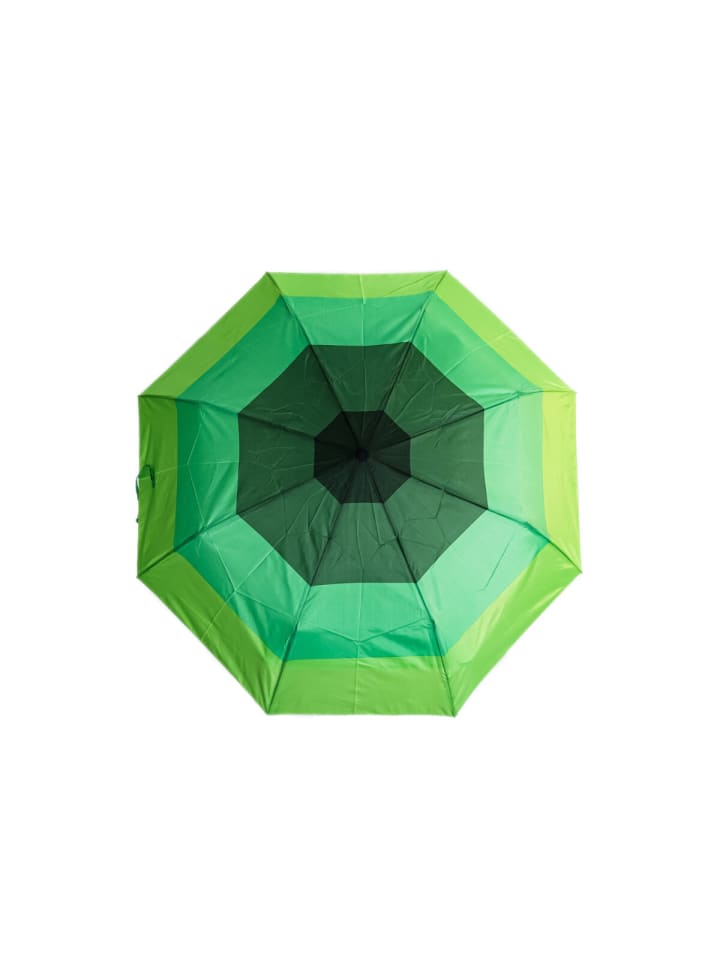 COFI 1453 Regenschirm mit Schutzhülle - Teleskop Taschenschirm ø100 cm Grün in Grün günstig kaufen 100 cm