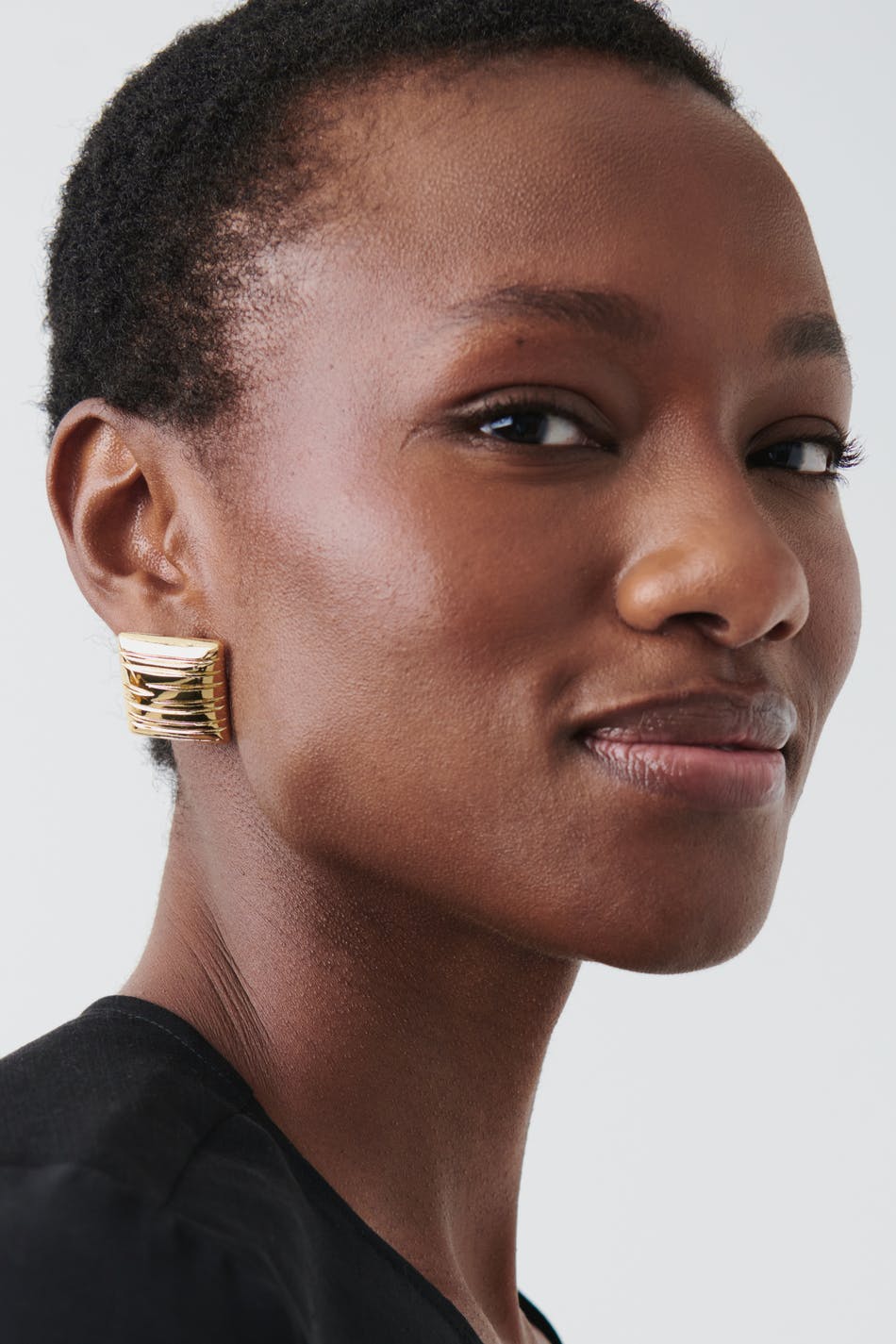 Square earrings