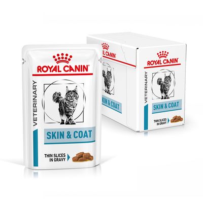 Royal Canin Veterinary Feline Skin & Coat in Soße