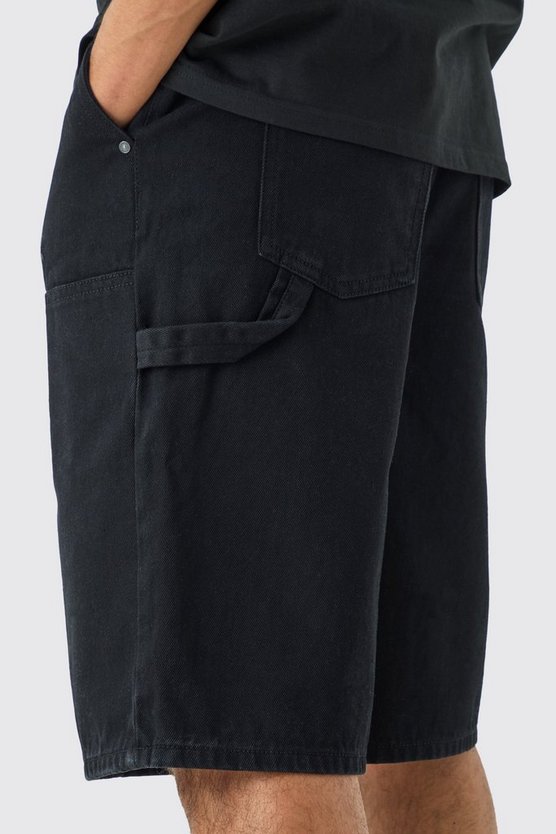 Carpenter Denim Jorts in Schwarz