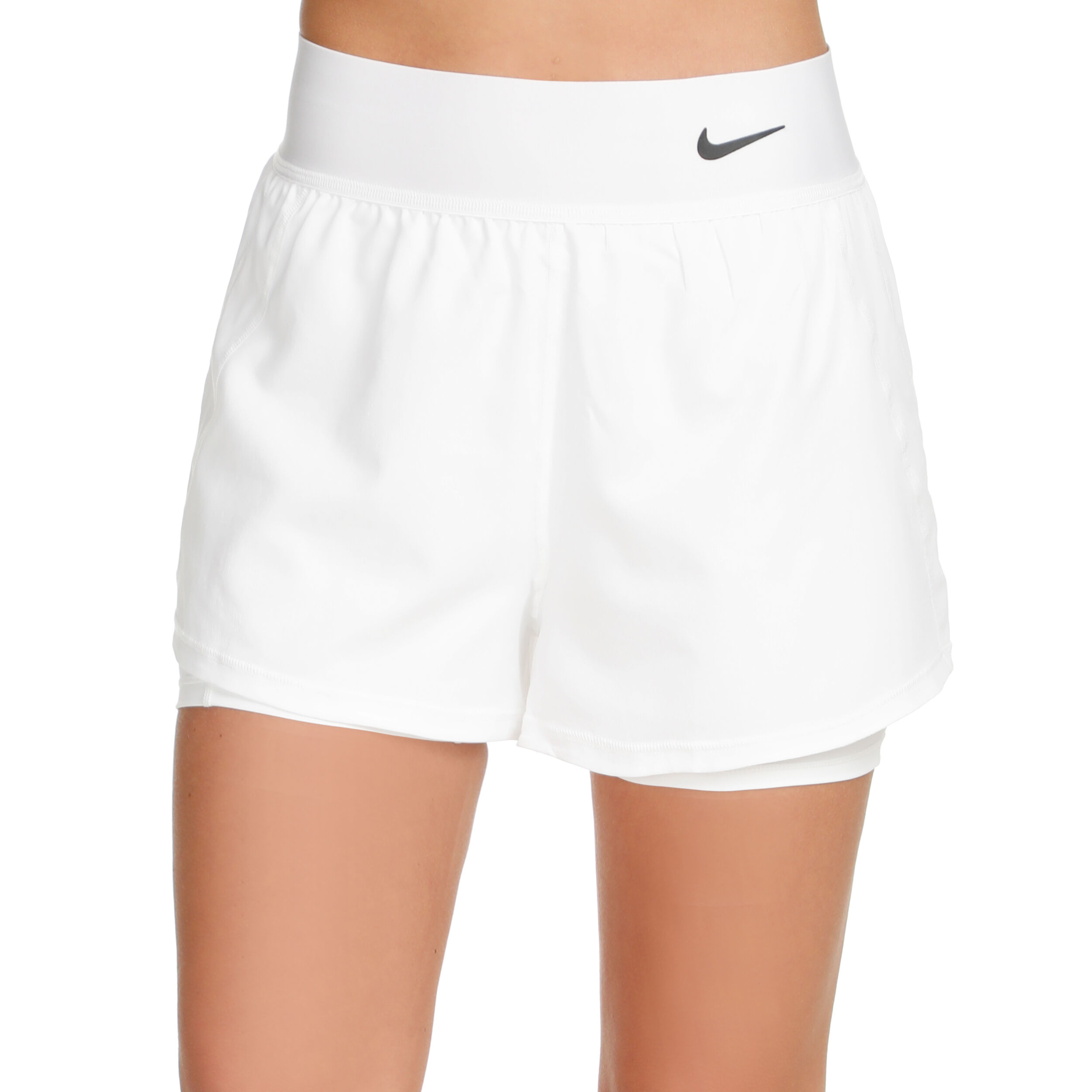 Dri-Fit Advantage Court Shorts Damen - Weiß