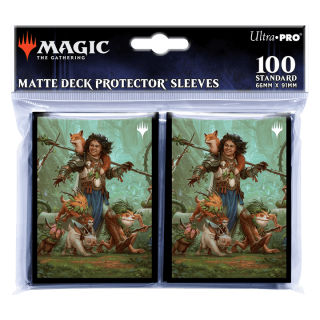 UP - Wilds of Eldraine Deck Protector Sleeves #B für Magic: The Gathering (100)