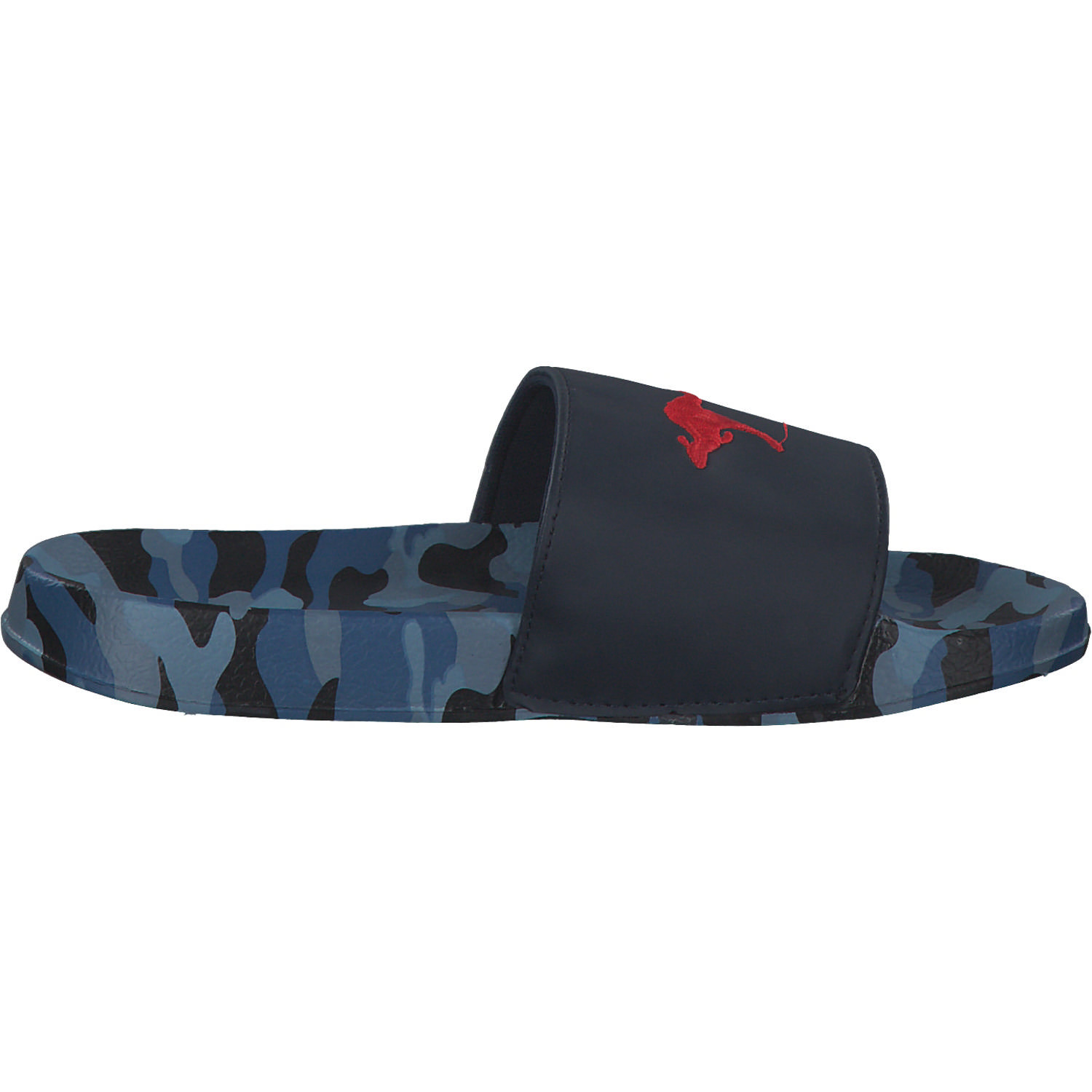 KangaROOS K-Slide Multi 10053, Badeschuhe, Kinder, dk navy/camo