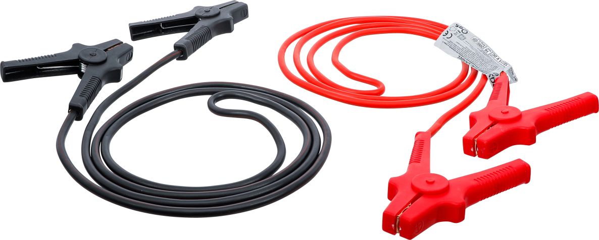 Câble de démarrage BGS 9610 pour voitures essence 200 A / 16 mm² 3 m