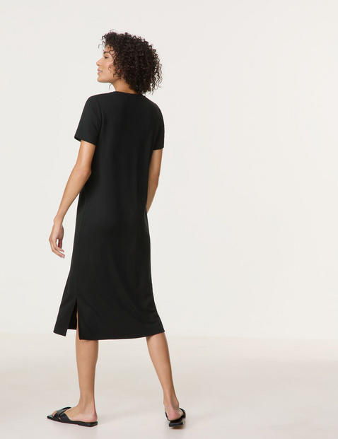 Shirtkleid aus Heavy-Jersey