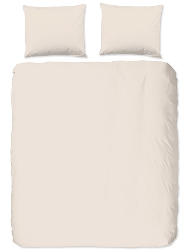 Hip Satin-Bettwäsche-Set in Beige günstig kaufen