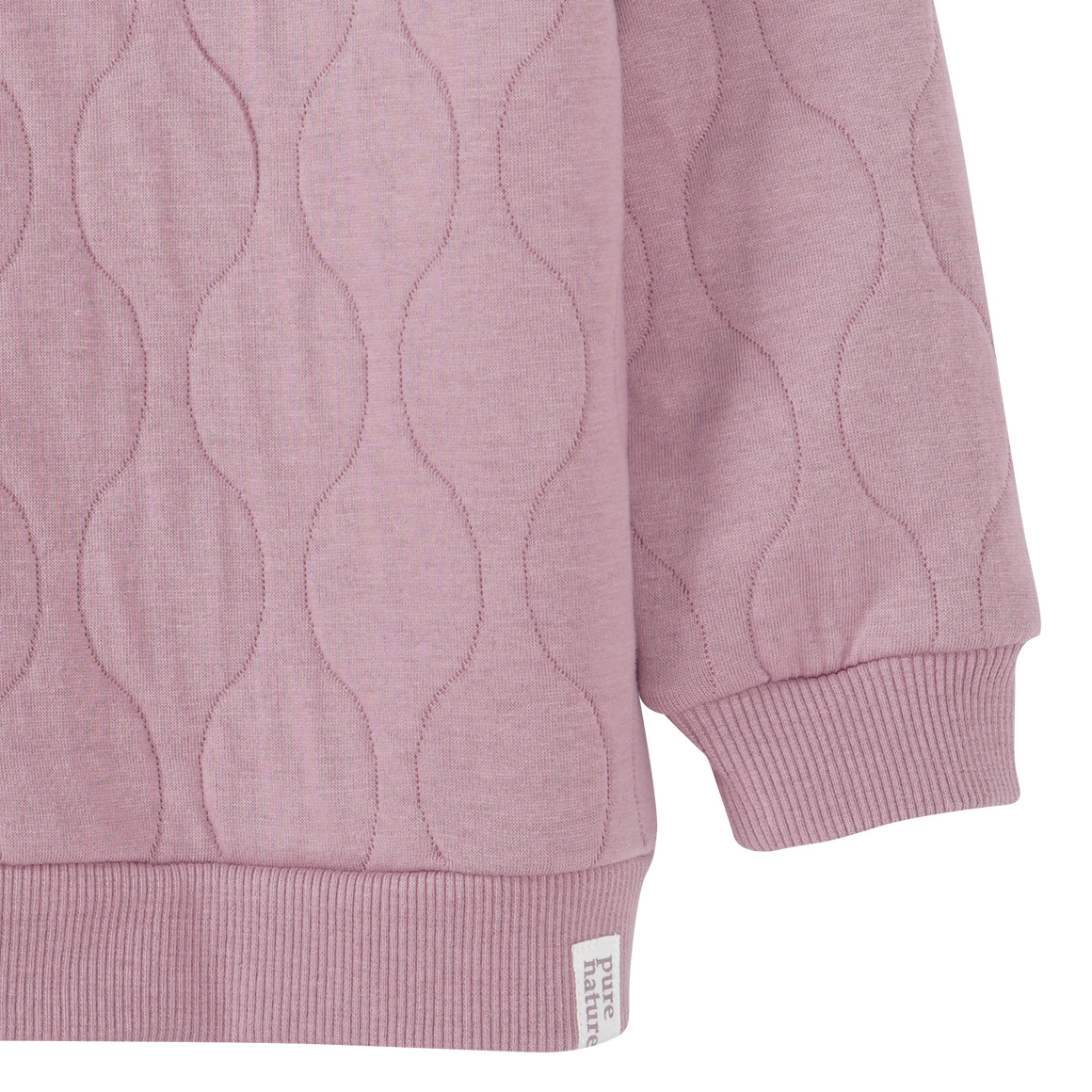 Mädchen Sweatshirt mit Steppung