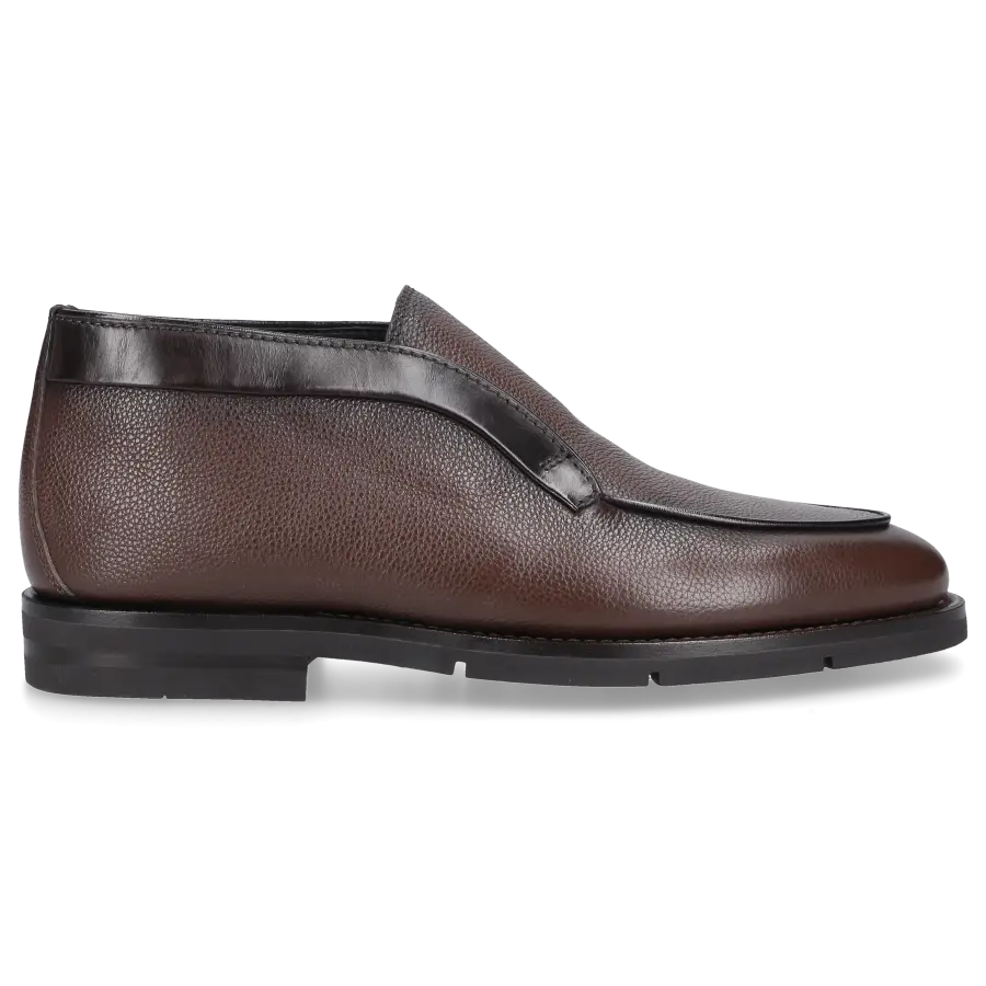 Santoni - Stiefeletten 18392 Kalbsleder - braun