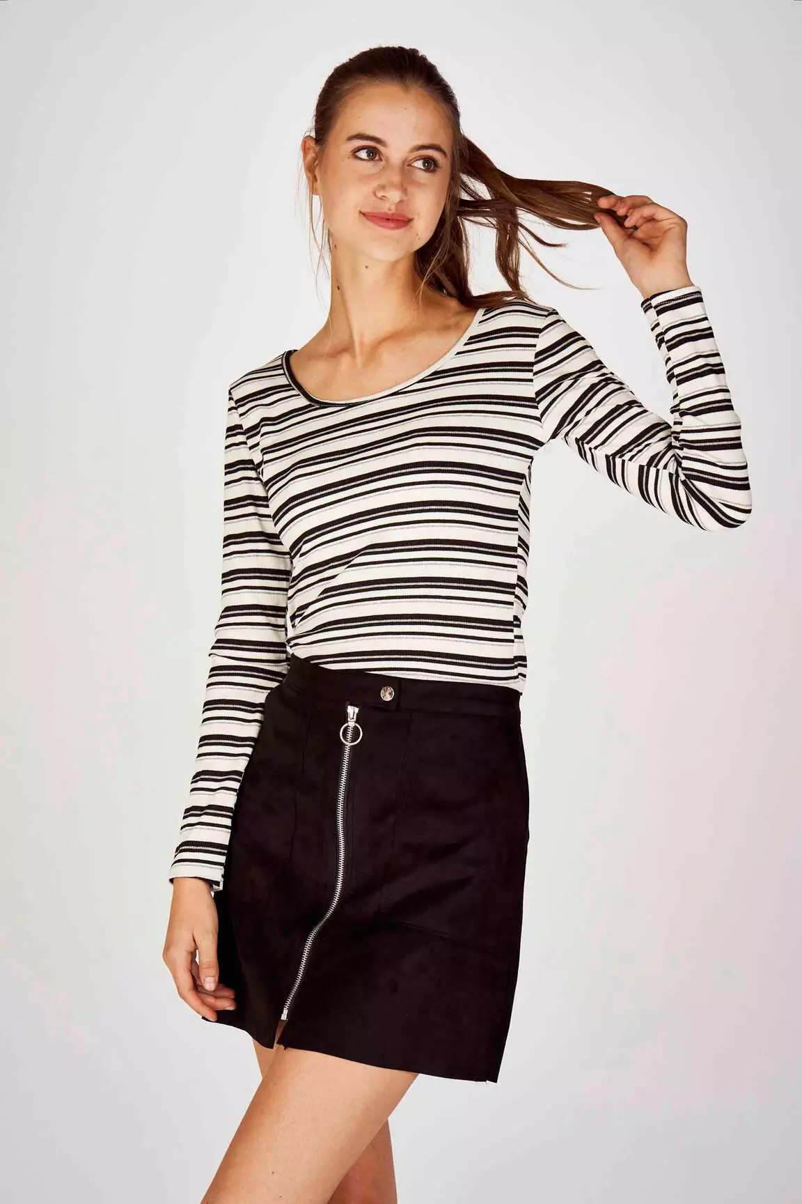 Hailys Tshirts Femme couleur noir