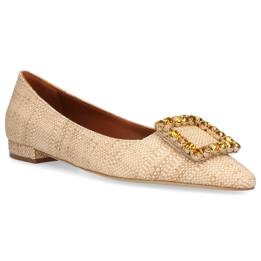 Roberto Festa - Ballerinas DIAMOND Bast - beige