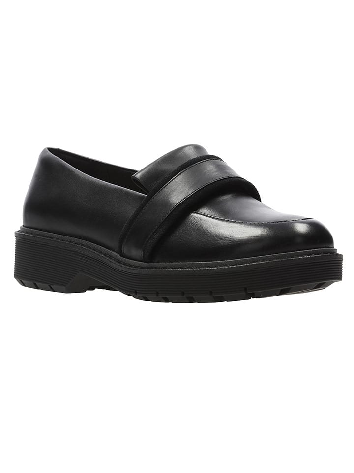 Clarks Leder-Slipper 