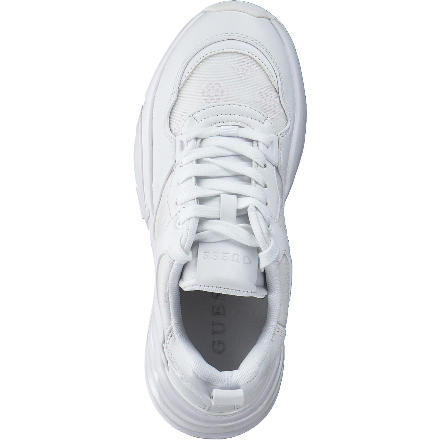 Guess Bestie FL5B3S, Sneakers, Damen, Weiß