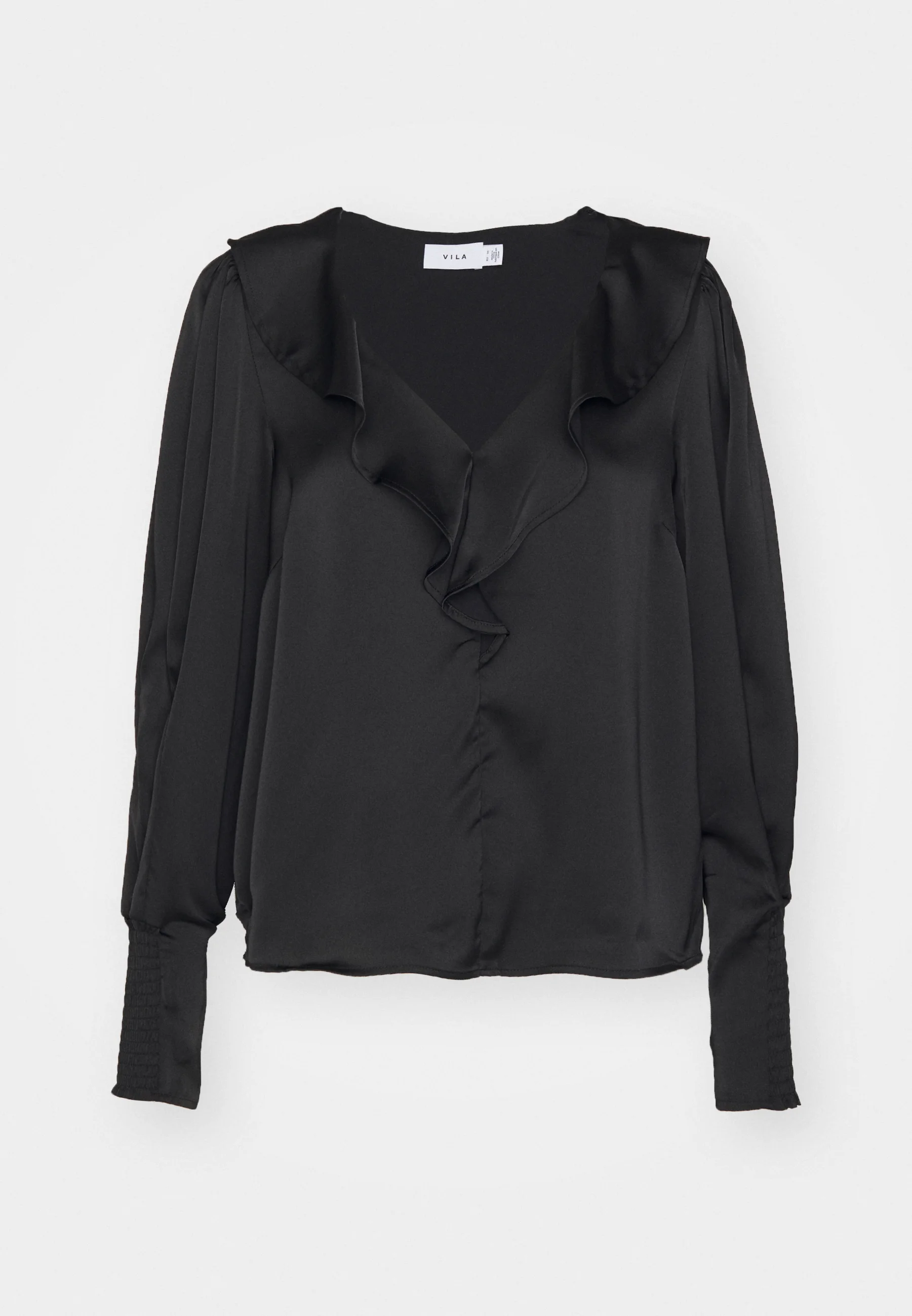 VILA VIMURA V NECK FLOUNCE - Blusa