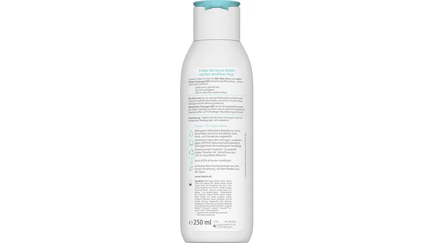 lavera BASIS SENSITIV Body Lotion Straffend 250 ml