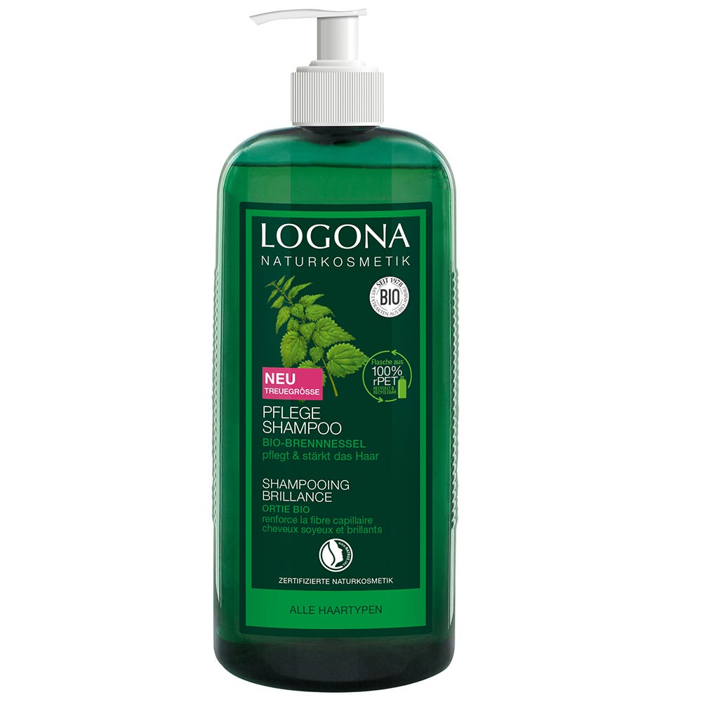 LOGONA Pflege Shampoo Bio-Brennnessel 750 ml