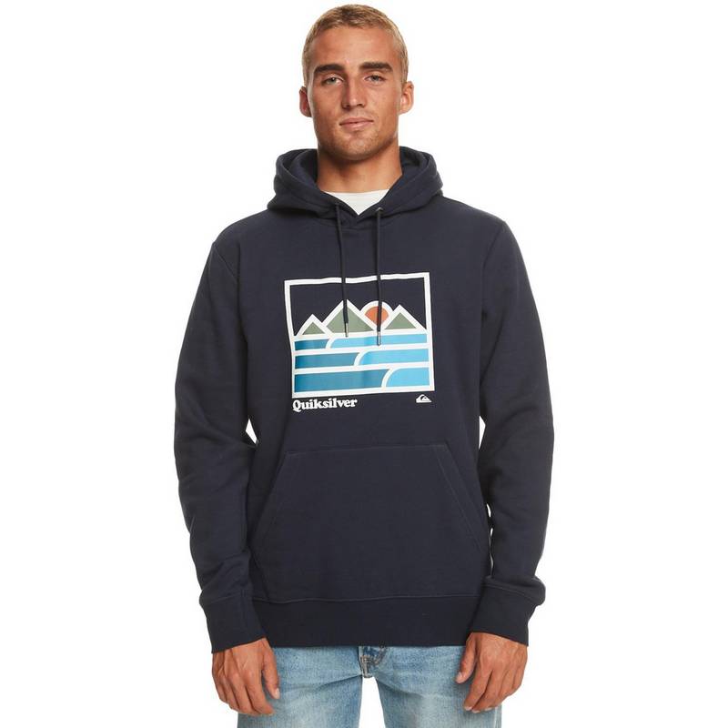 Quiksilver LANDSCAPE LINES HOODIE Fleecepullover Herren