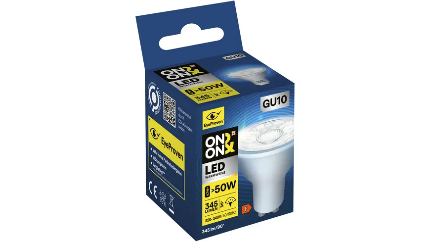 ON&ON LED-Lampe SMD Reflektor GU10 50 Watt
