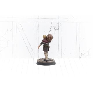 Townsfolk Miniatures - Servant With Barrel