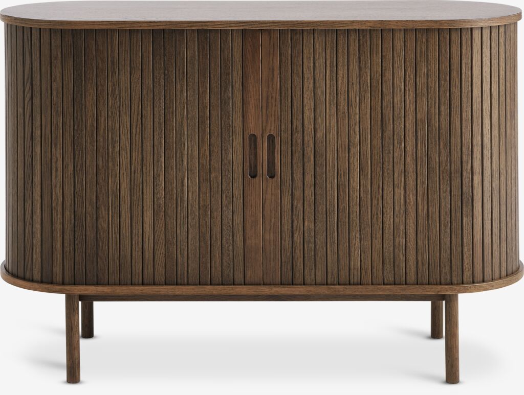 LYNGVIG Sideboard LYNGVIG B120 2-door louvered dark oak