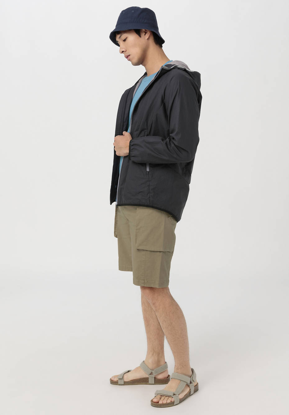 Lightweight Jacke Nature Shell aus reiner Bio-Baumwolle
