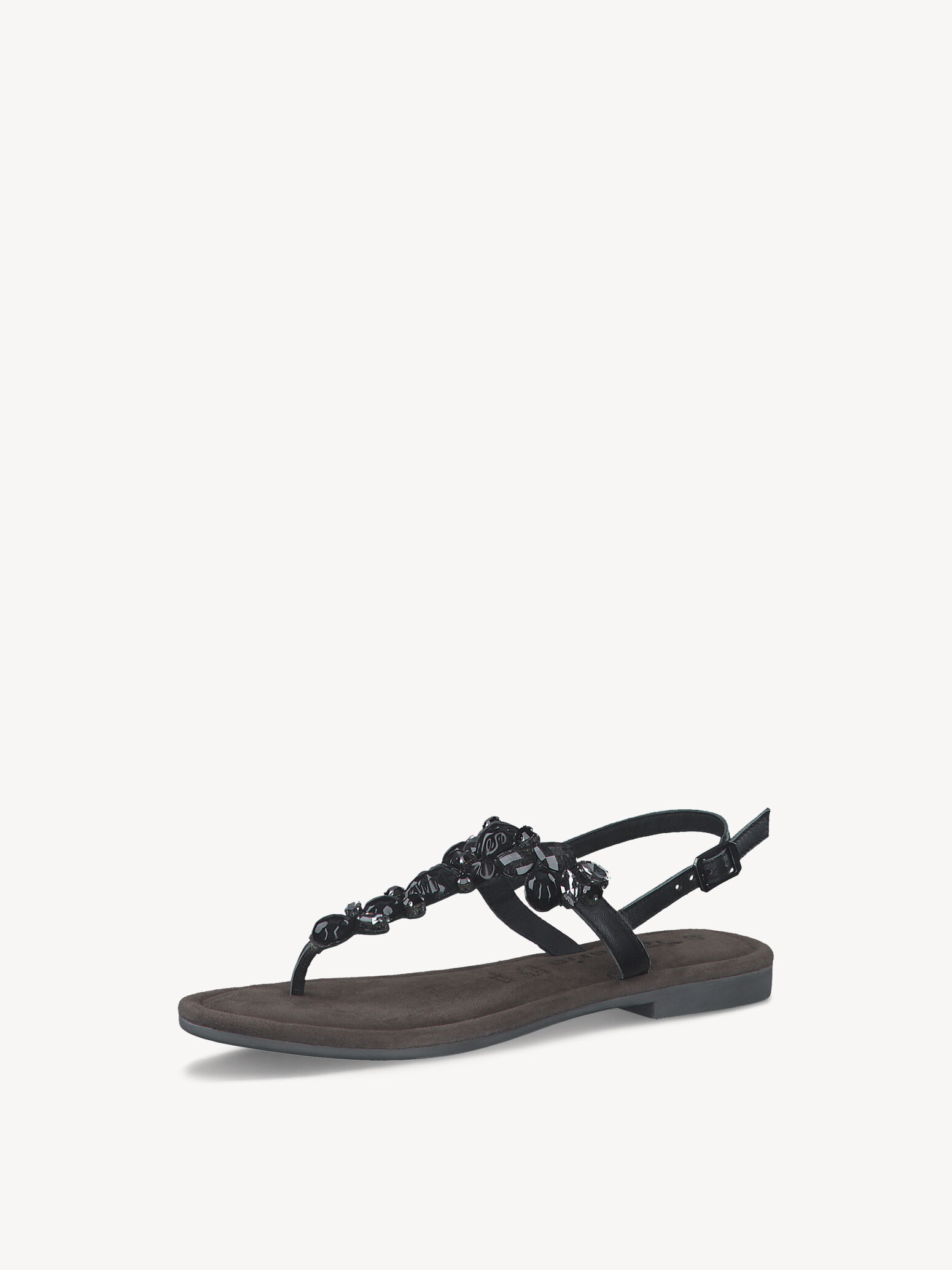 Sandale en cuir - noir
