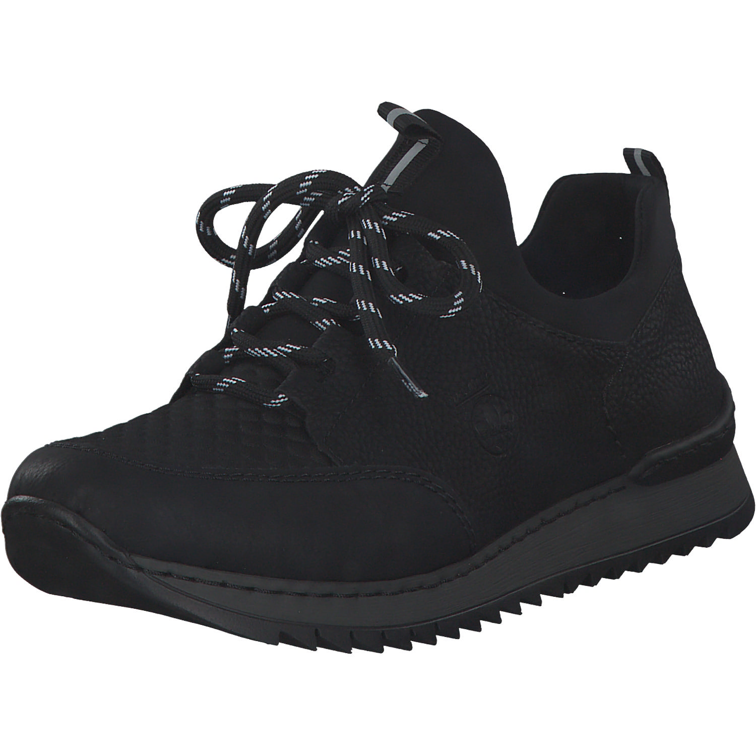 Rieker M3682, Sneakers Low, Damen, schwarz