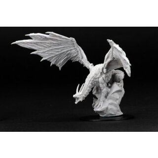 Pathfinder Deep Cuts Unpainted Minis: Silver Dragon