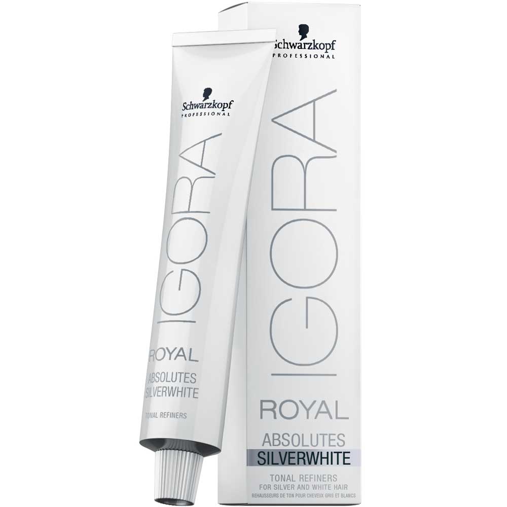 Schwarzkopf Igora Royal Absolute SilverWhite Tonal Refiner Silber 60 ml