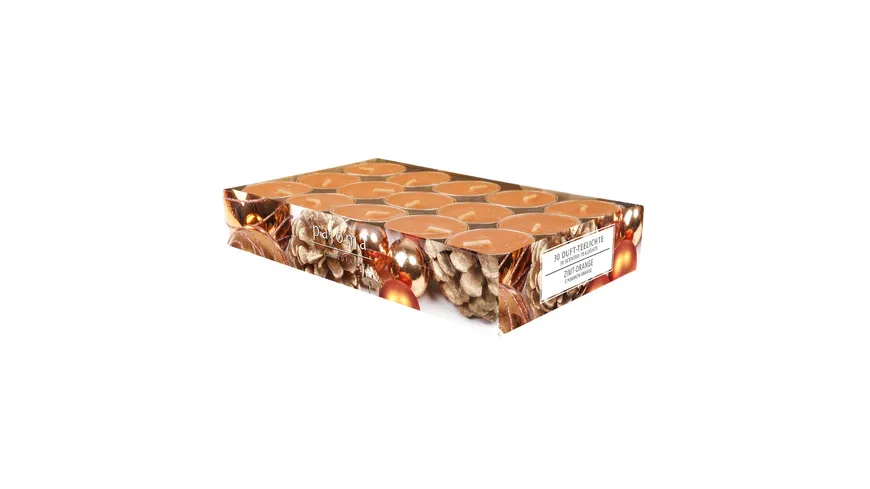pajoma Teelichter Zimt-Orange Orange