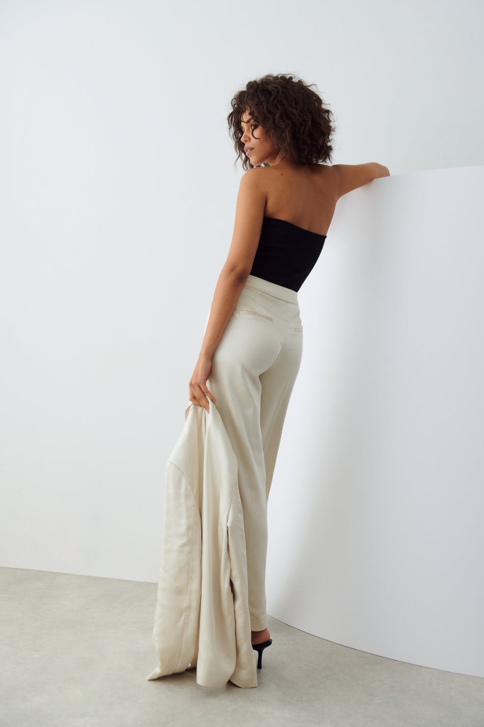 Sussi satin trousers