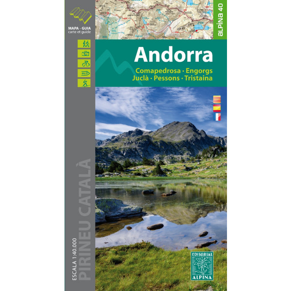 ANDORRA 1 : 40 000 - Wanderkarte