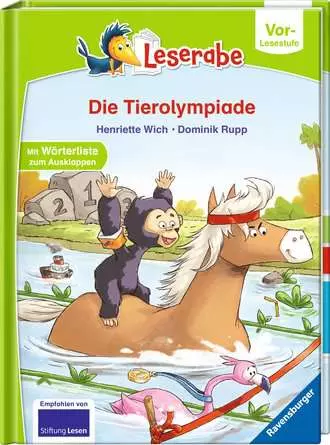 Leserabe – Vor-Lesestufe: Die Tierolympiade