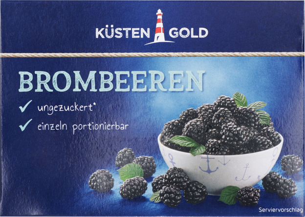 Küstengold Brombeeren