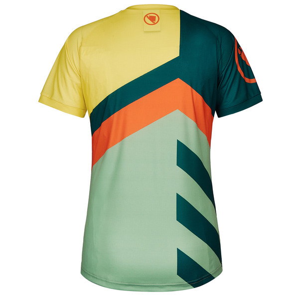 SINGLETRACK PRINT T-SHIRT LTD Damen - Fahrradtrikot