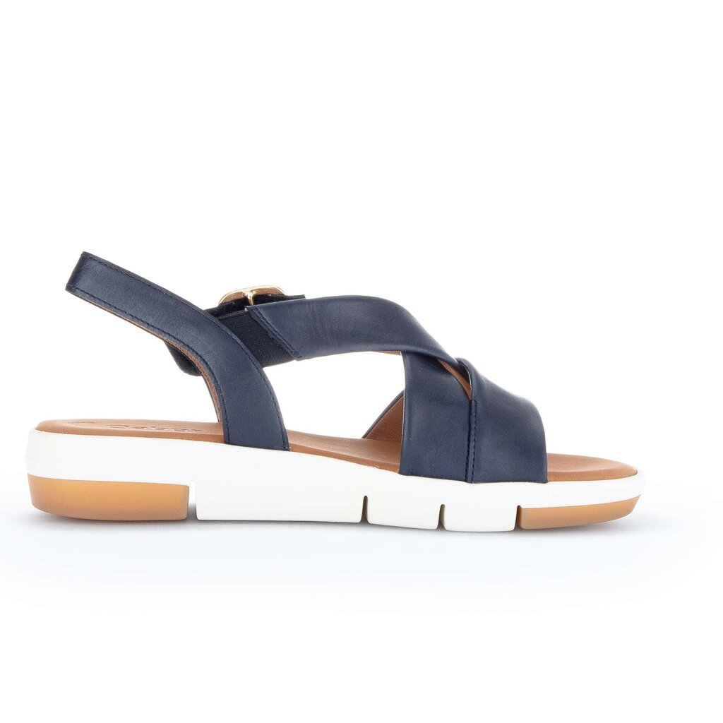 Gabor fashion Plateau Sandale blau