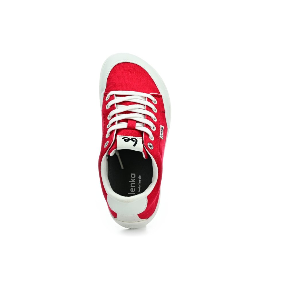 Be Lenka Rebound Red&White Barfußsneakers