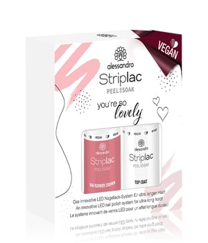 Alessandro Striplac Peel or Soak Lovely Vegan Nagellack-Set-1 Stk