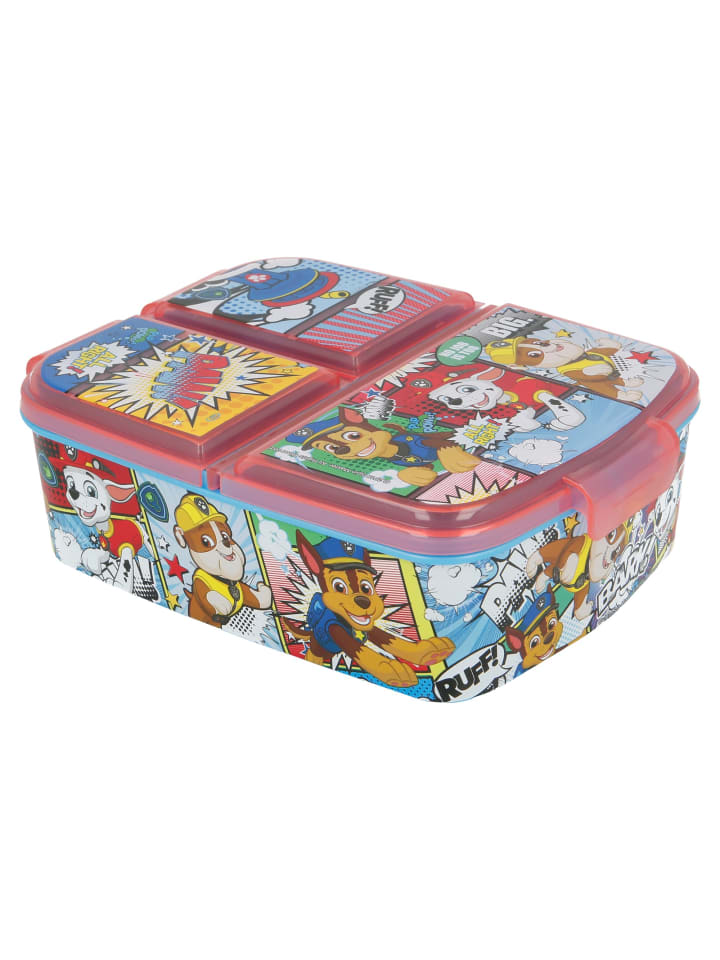 Paw Patrol Brotdose Paw Patrol mit 3-Fach-Unterteilung in Bunt günstig kaufen 5,5